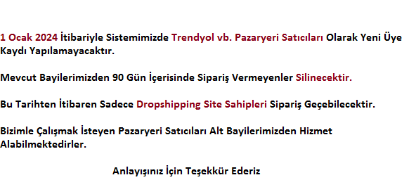 Size bir kampanya haberimiz var!