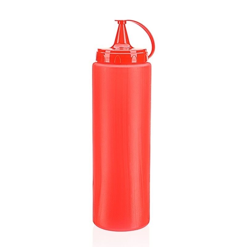 Ketçap Şişesi - 700ML Kırmızı 3 Adet