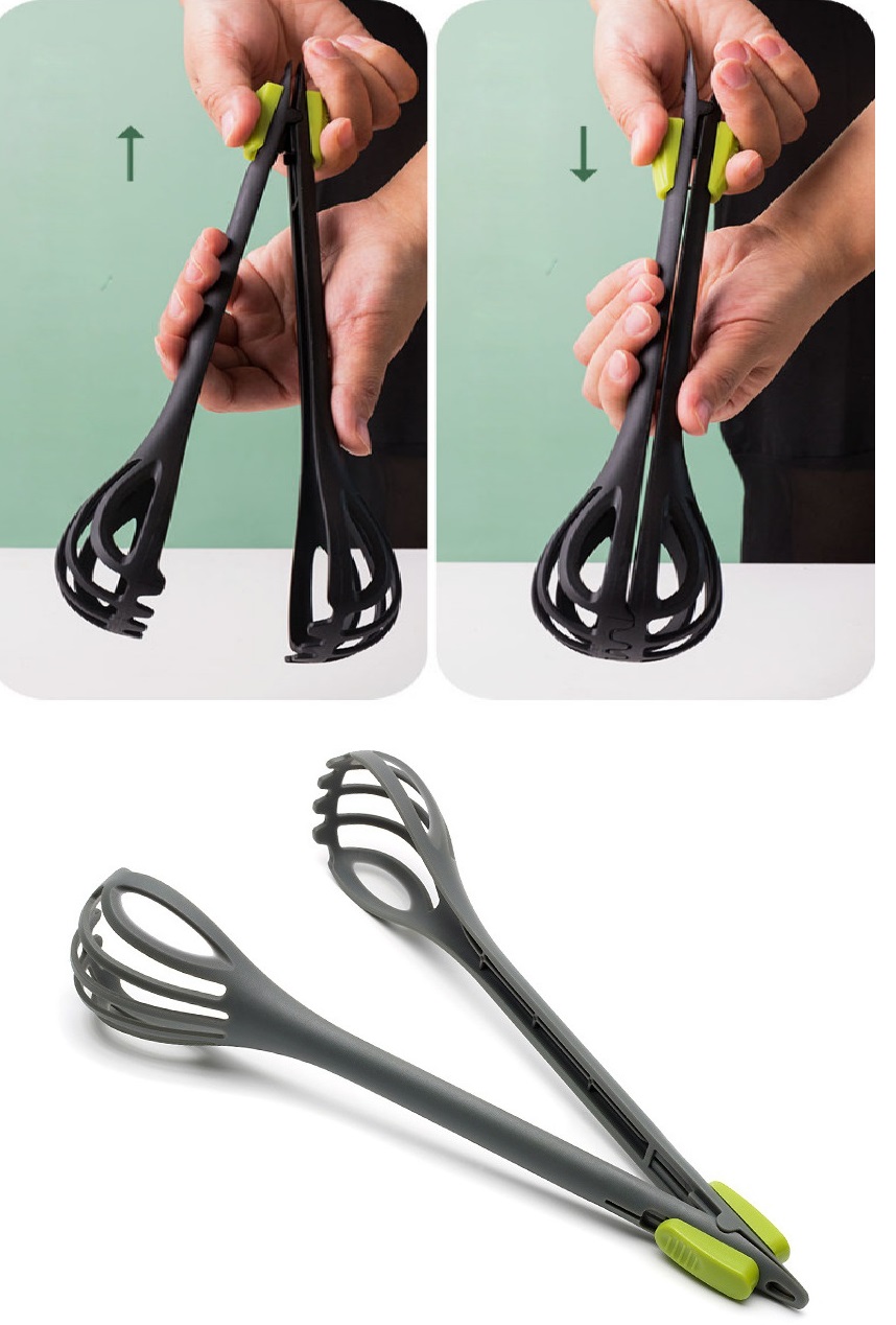 Paslanmaz Mutfak Maşası - 27 Cm Mangal Barbekü Maşası