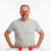 2 Adet Palyaço Burnu Sünger Palyaço Burnu 