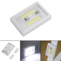 2  Ledli Pilli Lamba Anahtarlı  Portatif  Led Işık - Mıknatıslı Yapışkanlı