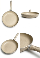 26 cm Granit Tava – Yapışmaz Yüzeyli, Ergonomik Saplı Tava