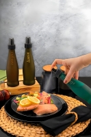 3 Lü Sprey Cam Yağdanlık -  Sirkelik - Limonluk  Seti
