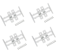 4 Adet Bebek Çocuk Koruma Kilidi - Dolap Çekmece Kilidi Sürgülü Kilit