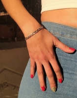5 MM Unisex Zincir Bileklik Paslanmaz 316L Cerrahi Çelik Bileklik