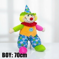 70 cm BÜYÜK BOY Palyaço Peluş Oyuncak Bebek