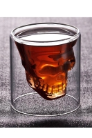 75 ml Kuru Kafa Cam Bardak -Likör Shot - İçecek  Bardağı -Crystal Head