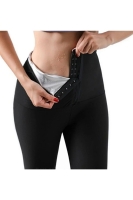Agraflı Termal Sauna Tayt ( XXXL ) Neotex Agraflı Terletme Taytı