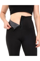 Agraflı Termal Sauna Tayt ( XXXL ) Neotex Agraflı Terletme Taytı