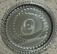Çelik Sini Tepsi Yer Sofrası 47CM