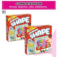 Complate Shape Renklerle Zekanı Konuşturma Oyunu