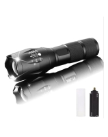 El Feneri Beyaz Sarı Ve Mor Renk Aydınlatma Q5 Led