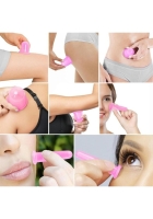 Hacamat Kupası Seti Silikon - 5li Set - Selülit Masaj Seti