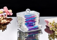 Kulak Çubuğu ve Makyaj Pamuğu Organizeri Set