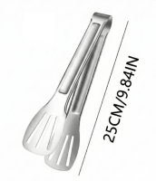 Maşa Paslanmaz Barbekü Maşası - 25 Cm Mutfak Ekmek Maşası