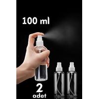 Püskürtücü Boş Sprey Şişe 100 Ml 2 ADET