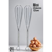 Sciacca Mini Çırpıcı Çelik 2 adet