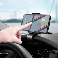 Telefon Tutucu Araç İçi Telefon Tutucu Klipsli 360c Dönüş