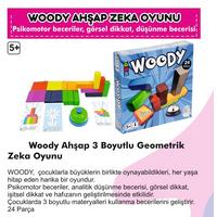 Woody Ahşap 3 Boyutlu Geometrik Zeka Oyunu