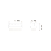 Ahşap Elbise Fırçası 13 cm Mini Boy