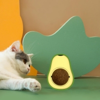 Avokado Dönen Kedi Nanesi Cat Mint Oyun Topu Doğal Catnipli Kedi Oyuncağı