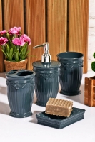 Banyo Dekorasyon Seti Sultan Kabartma 4lü Set