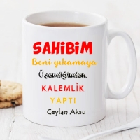 Beni Yıka Kişiye Özel Kupa Pi49