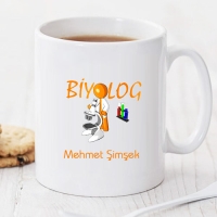 Biyolog Kişiye Özel Kupa Pi40