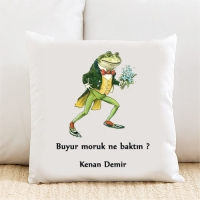 Buyur Moruk Ne Baktın ? Kişiye Özel Yastık Kılıfı Pi222