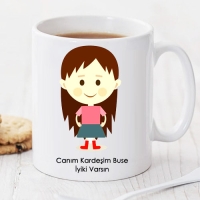 Canım Kardeşim Kişiye Özel Kupa Pi107