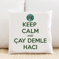 Çay Demle Hacı Kişiye Özel Yastık Kılıfı Pi241