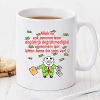 Çok Para Kişiye Özel Kupa Pi59