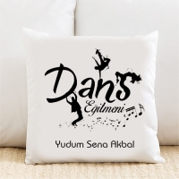 Dans Eğitmeni Kişiye Özel Yastık Kılıfı Pi22