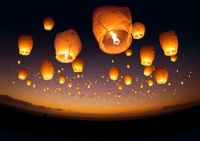 Dilek Feneri Balonu ( 10 Adet )