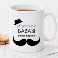 Dünyanın En İyi Babası Kişiye Özel Kupa Pi30