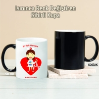 En Tatlı Hemşire Kişiye Özel Sihirli Kupa Pi29