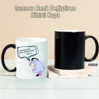 Eşeklik Ettim Kişiye Özel Sihirli Kupa Pi06