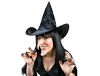 Halloween Cadı Kostüm Şapka Seti