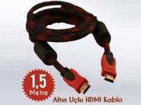 HDMI Kablo Altın Uçlu (1,5 Metre)