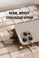 iPhone 16 Pro Max Kamera Lens Koruyucu Naturel