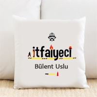 İtfaiyeci Kişiye Özel Yastık Kılıfı Pi41