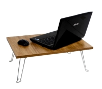 Katlanır Laptop - Çalışma - Kahvaltı Sehpası - Yatak Sehpası Ahşap