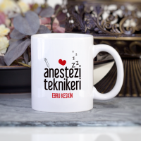 Kişiye Özel Anestezi Teknikeri Kupa Bardak