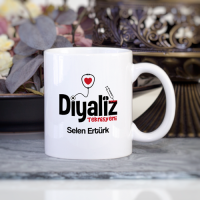 Kişiye Özel Diyaliz Teknisyeni Kupa Bardak