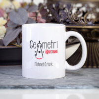 Kişiye Özel Geometri Öğretmeni Kupa Bardak