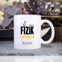 Kişiye Özel Fizik Öğretmeni Kupa Bardak