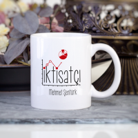 Kişiye Özel İktisatçı Kupa Bardak