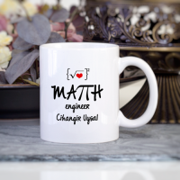 Kişiye Özel Matematik Mühendisi Kupa Bardak