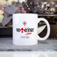 Kişiye Özel Veteriner Hekim Kupa Bardak - Model 2