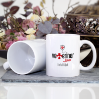 Kişiye Özel Veteriner Hekim Kupa Bardak - Model 2